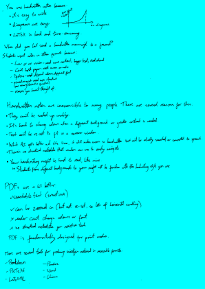 Black handwritten text on a light blue background, but it's fuzzy